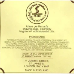 Taylor Of Old Bond Street Shaving Soap In Bowl, Sandalwood -Men's Shaving Products Store Taylor of Old Bond Street Shaving Soap in Bowl Sandalwood 5