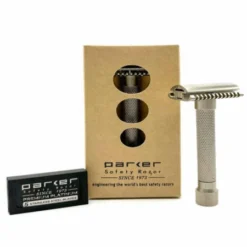 Parker® Parker Variant Adjustable Open Comb, Satin Chrome -Men's Shaving Products Store Variant20Satin20Open20Comb202