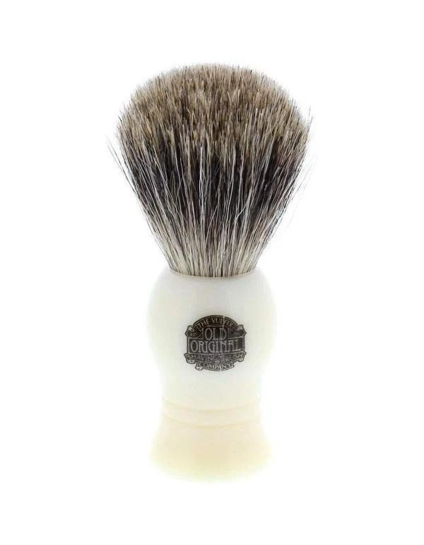 Vulfix 1000A Pure Badger Shaving Brush, Faux Ivory 2 Vulfix 1000A Pure Badger Shaving Brush, Faux Ivory - Image 2