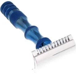 WCS Blue Titanium Collection Razor, 84BL -Men's Shaving Products Store WCS Blue Titanium Collection Razor 84BL Open Comb 5