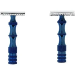 WCS Blue Titanium Collection Razor, 84BL -Men's Shaving Products Store WCS Blue Titanium Collection Razor 84BL WCS Exclusive Closed Comb Lithe 3