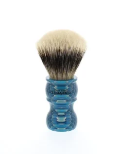 WCS Finest Badger Shaving Brushes, Honeycomb 6 WCS Finest Badger Shaving Brushes, Honeycomb -Men's Shaving Products Store WCS Finest Badger Shaving Brushes Honeycomb Blue 3