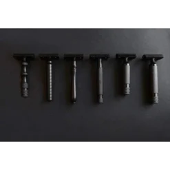 WCS Midnight Collection Razor 110B, Black Stainless Steel -Men's Shaving Products Store WCS Midnight Collection Razor 110B Black Stainless Steel Closed Comb 8