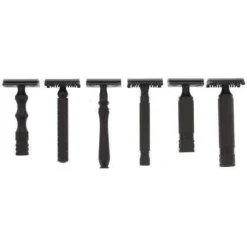 WCS Midnight Collection Razor 78B, Black Stainless Steel Closed Comb -Men's Shaving Products Store WCS Midnight Collection Razor 78B Black Stainless Steel Closed Comb Closed Comb 6