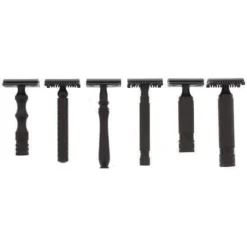 WCS Midnight Collection Razor 88B, Black Stainless Steel -Men's Shaving Products Store WCS Midnight Collection Razor 88B Black Stainless Steel Closed Comb 6