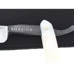 WCS Mother Of Pearl Straight Razor, 5/8 Carbon Steel -Men's Shaving Products Store WCS Mother Of Pearl Straight Razor 58 Carbon Steel 3