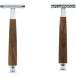WCS Natural Collection Razor 37W, Walnut -Men's Shaving Products Store WCS Natural Collection Razor 37W Walnut WCS Exclusive Closed Comb Lithe 3