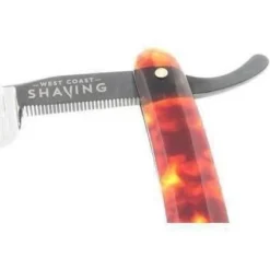 WCS Red Tortoise Shell Straight Razor, 5/8 Carbon Steel -Men's Shaving Products Store WCS Red Tortoise Shell Straight Razor 58 Carbon Steel 3