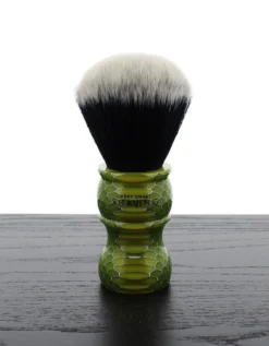 WCS Synthetic Shaving Brushes, Honeycomb 11 WCS Synthetic Shaving Brushes, Honeycomb -Men's Shaving Products Store WCS Synthetic Shaving Brushes Honeycomb Green 5