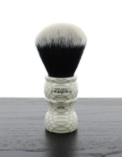 WCS Synthetic Shaving Brushes, Honeycomb 13 WCS Synthetic Shaving Brushes, Honeycomb -Men's Shaving Products Store WCS Synthetic Shaving Brushes Honeycomb White 7