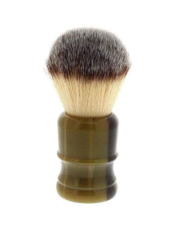 WCS Tortoiseshell Collection Torch Shaving Brush, Synthetic 2 WCS Tortoiseshell Collection Torch Shaving Brush, Synthetic - Image 2