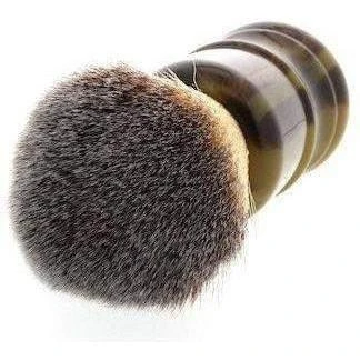 WCS Tortoiseshell Collection Torch Shaving Brush, Synthetic 3 WCS Tortoiseshell Collection Torch Shaving Brush, Synthetic - Image 3