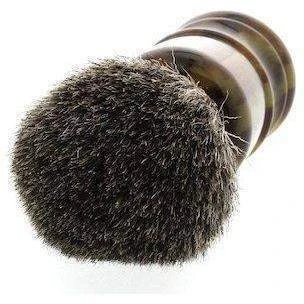 WCS Tortoiseshell Torch Shaving Brush, Pure Badger 3 WCS Tortoiseshell Torch Shaving Brush, Pure Badger - Image 3