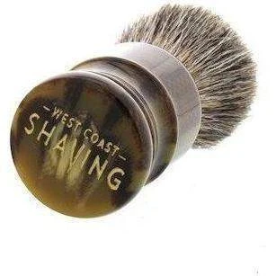 WCS Tortoiseshell Torch Shaving Brush, Pure Badger 4 WCS Tortoiseshell Torch Shaving Brush, Pure Badger - Image 4