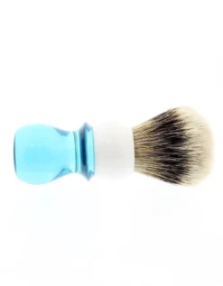 WCS Two-Tone Tall Silvertip Shaving Brush, Blue & White 7 WCS Two-Tone Tall Silvertip Shaving Brush, Blue & White -Men's Shaving Products Store WCS Two Tone Tall Silvertip Shaving Brush Blue White 4