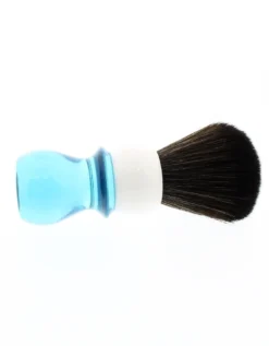 WCS Two-Tone Tall Synthetic Shaving Brush, Blue & White -Men's Shaving Products Store WCS Two Tone Tall Synthetic Shaving Brush Blue White 4