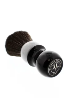 WCS Two-Tone Tall Synthetic Shaving Brush, Grey & Black 6 WCS Two-Tone Tall Synthetic Shaving Brush, Grey & Black -Men's Shaving Products Store WCS Two Tone Tall Synthetic Shaving Brush Grey Black 3
