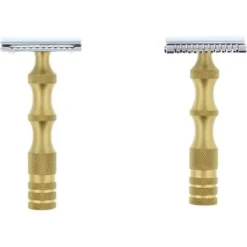 WCS Vintage Collection Razor 84BR, Brass -Men's Shaving Products Store WCS Vintage Collection Razor 84BR Brass WCS Exclusive Closed Comb Lithe 3