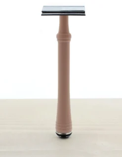 WCS Women's Silicone Safety Razor -Men's Shaving Products Store WCS Womens Silicone Safety Razor Mocha 5